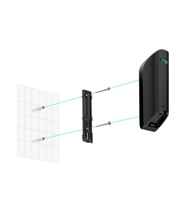 Ajax Motionprotect Curtain - Détecteur de rideau noir