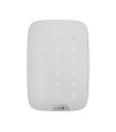 White Ajax Wireless Keyboard with Mifare Tags and Cards Reader