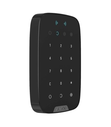 Ajax KeyPad Plus Preto — Teclado Tátil Jeweller
