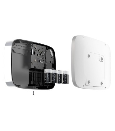 Ajax KeyPad Combi Blanc — Clavier avec Sirène Jeweller