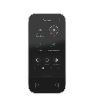 AJAX KEYPAD TOUCHSCREEN WHITE