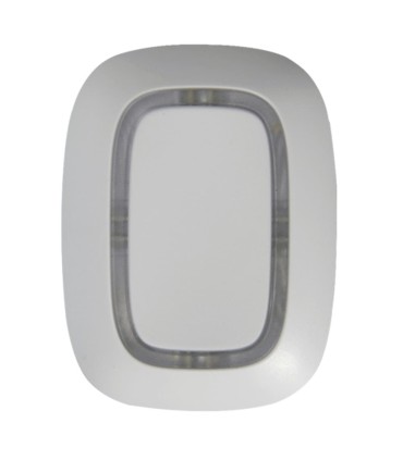 Ajax Button Branco — Botão de Pânico e Automação