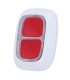 Ajax DoubleButton White — Wireless Dual Panic Button
