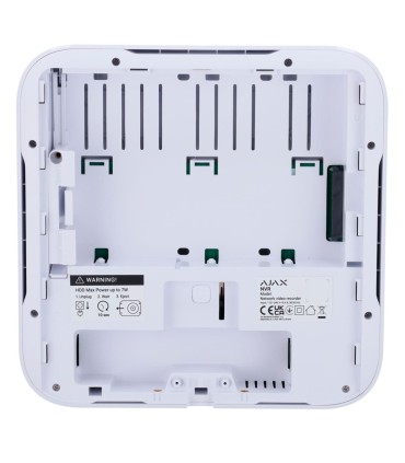 Ajax NVR 16 Canali Bianco — Registratore Video IP