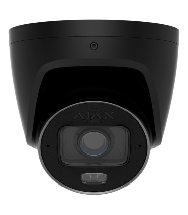 Ajax TurretCam HLVF 8 MP Negra — Cámara IP VF Turret 4K