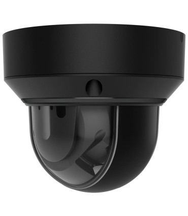 Ajax DomeCam HLVF 5 MP Negra — Cámara IP Varifocal Dome