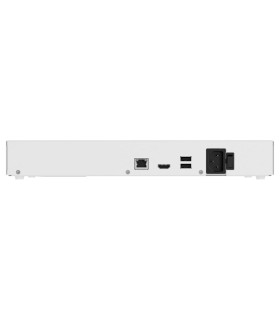 Ajax NVR H2DAC 16 Canaux Blanc — Enregistreur IP 4K, Support pour 2 HDD Hot-Swap et Sortie HDMI