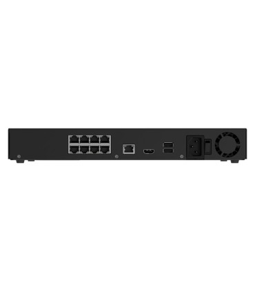 Ajax NVR H2D8PAC 8 Canaux PoE Noir — NVR IP 4K | Lisintec