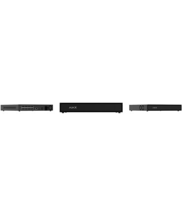 Ajax Superior NVR H2DAI16PAC 32Ch, 16PoE Black | Lisintec