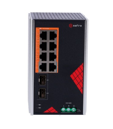 Safire SF-SWI1008HIPOE-GF-AC-130-DIN | Lisintec