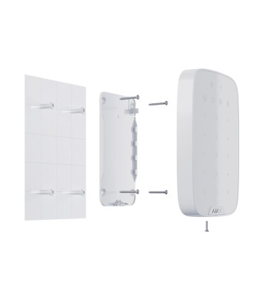 Ajax Superior KeyPad Plus G3 Jeweller White | Lisintec