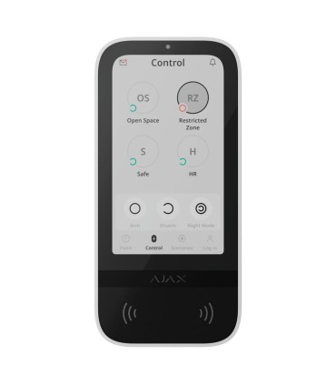 Ajax Superior KeyPad TouchScreen G3 Jeweller White