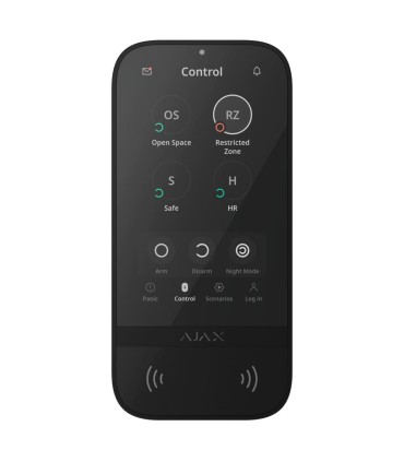 Ajax Superior KeyPad TouchScreen G3 Jeweller Noir