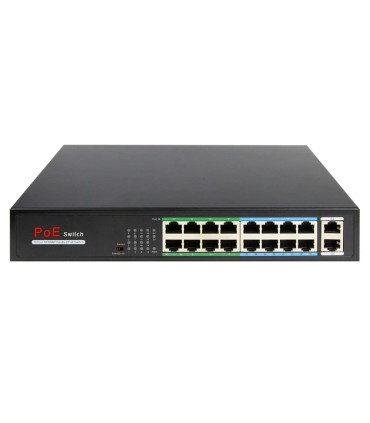 Switch 16 Porte PoE 160W SW1816POE-160-E | Lisintec