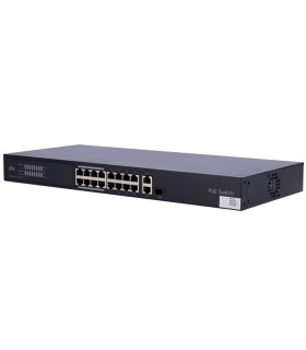 Switch PoE Cloud 16 Ports Uniview NSW3000-16T1GT1GC-POE-IN 250W