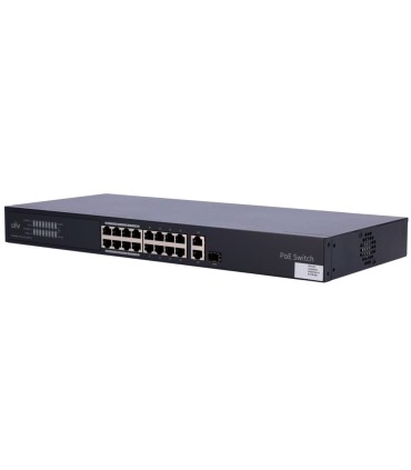 Switch PoE Cloud 16 Ports Uniview NSW3000-16T1GT1GC-POE-IN 250W