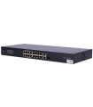 Uniview NSW3000-16T1GT1GC-POE-IN - Switch PoE Gerenciavel Cloud 16 Portas PoE + 1 Uplink Gigabit + 1 Combo