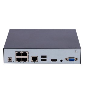 NVR-104S3-P4-ECO - Gravador NVR Uniarch 4 Canais 4 PoE 6MP
