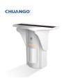 Chuango Détecteur de mouvement extérieur sans fil avec panneau solaire