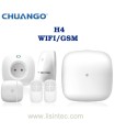 Sistema de alarme WIFI e GSM Chuango H4